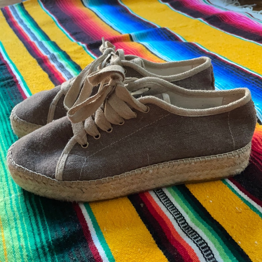 Espadrille Platform Shoes